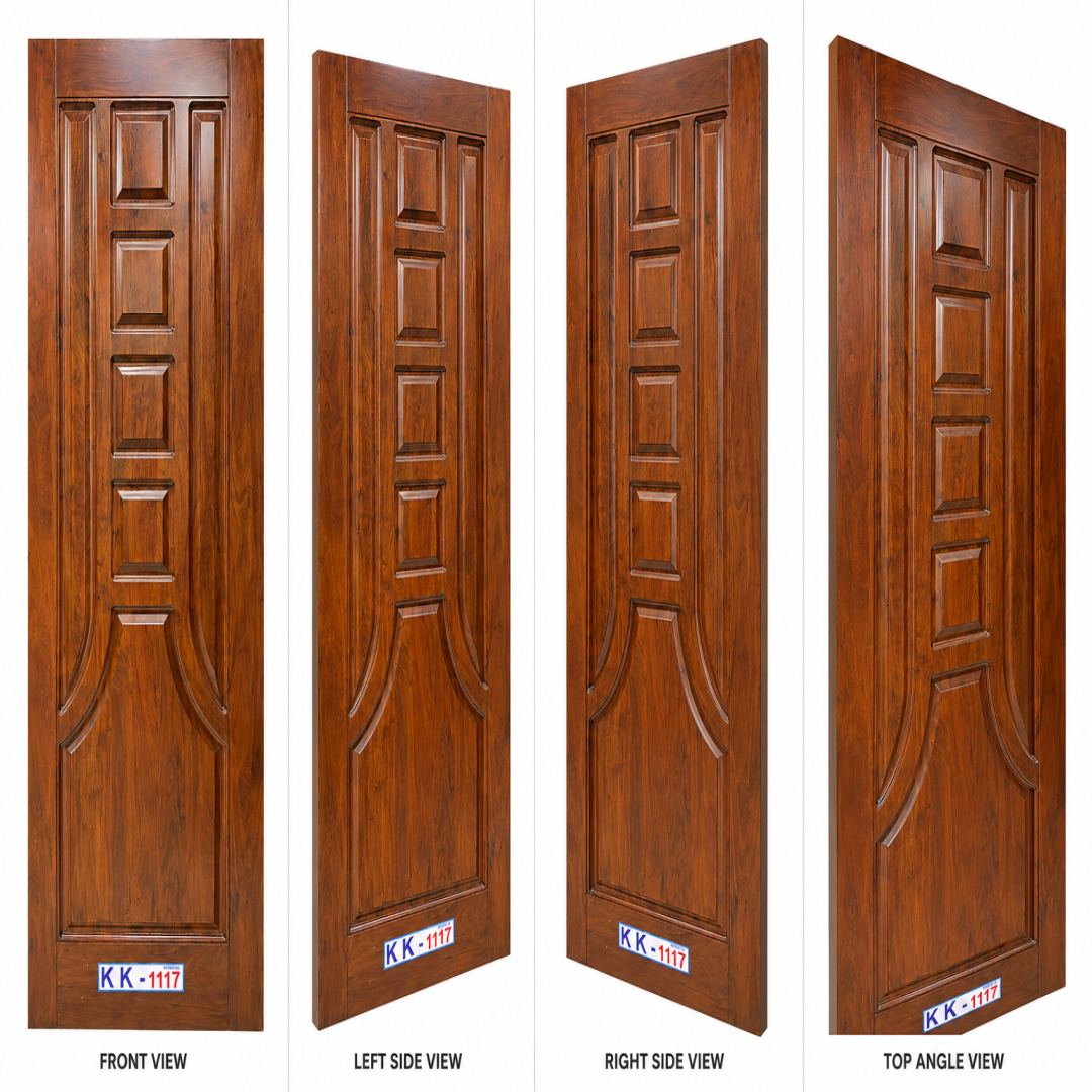 wooden room door 